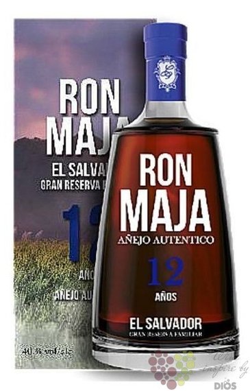 Maja 12 years old El Salvador rum 40% vol.  0.70 l