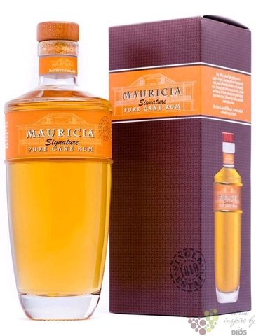 Mauricia  Signature  aged Mauritian rum 45% vol.  0.70 l