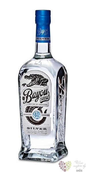 Bayou  Silver  white American rum 40% vol.  1.00 l