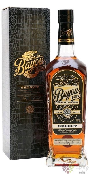 Bayou  Reserve  gift box aged American rum 40% vol.  0.70 l
