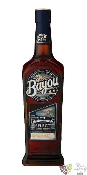 Bayou „ Reserve ” aged American rum 40% vol.  0.70 l