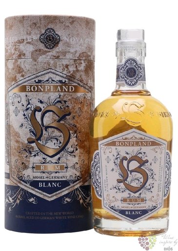 Bonpland  VSOP Blanc Bernhard Huber cask  gif tin aged caribbean rum 40% vol.  0.50 l