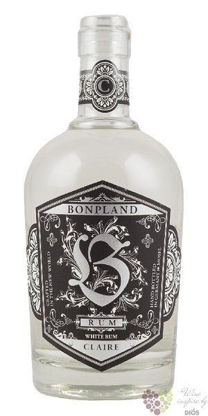 Bonpland  Claire  blended caribbean white rum 42% vol.  0.70 l