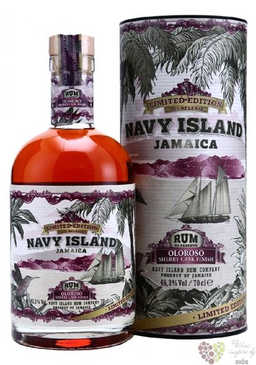 Navy Island  XO Reserve Oloroso  aged Jamaican rum 40% vol.  0.70 l