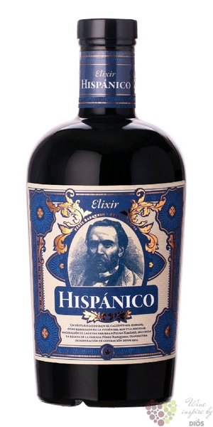 Hispánico „  Px Elixír ” flavored Caribbean rum 34% vol.  0.70 l