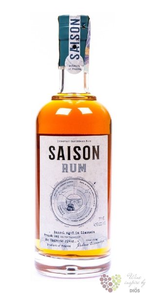 Saison  Cognac cask finish  aged caribbean rum by Tessendier &amp; fils 42% vol.0.70 l