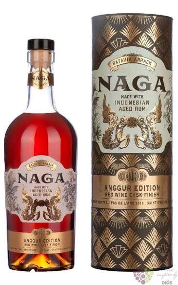 Naga  Anggur Saint Emilion Grand Cru cask  Indonesian rum 40% vol.  0.70 l