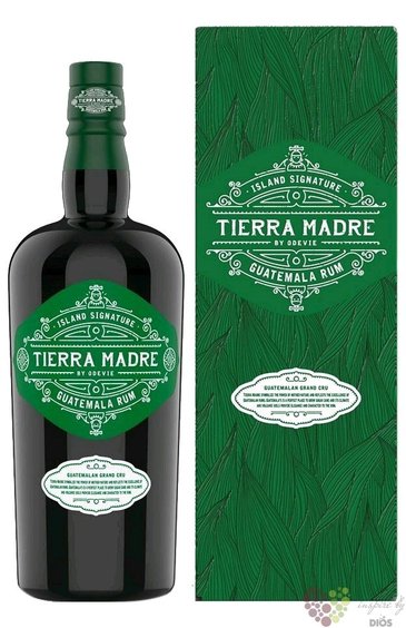 Island Signature  Tierra Madre  gift box aged Guatemalan rum Odevie Sas 40% vol.  0.70 l