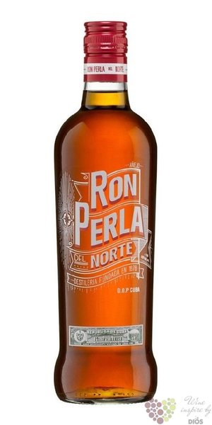 la Perla del Norte „ Aňejo ” aged 7 years Cuban DOP rum 40% vol.  0.70 l