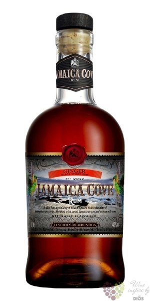 Jamaica Cove „ Black Ginger ” aged Jamaican rum 40% vol.  0.70 l