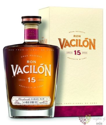Vacilon  Gran Reserva  aged 15 years Cuban rum 40% vol.  0.70 l
