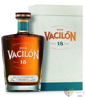 Vacilon  Reserva Especial  aged 18 years Cuban rum 40% vol.  0.70 l