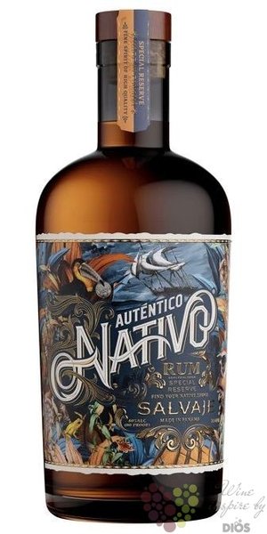 Autentico Nativo Salvaje Panamas rum  40% vol.  0.70 l