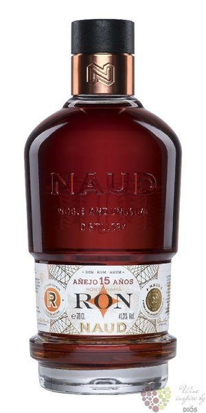 Naud  „ Aňejo 15 aňos ” aged Panamas rum 41.3% vol. 0.70 l