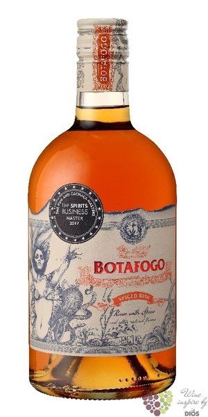 Botafogo  Spiced  aged Caribbean flavored rum 40% vol.  0.70 l