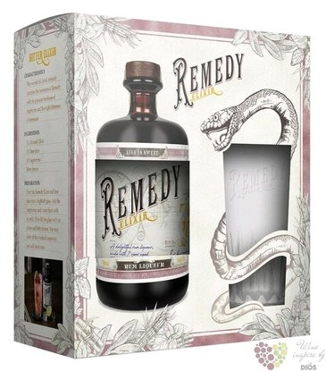 Rum Elixier Remedy miniaturka  34%0.05l