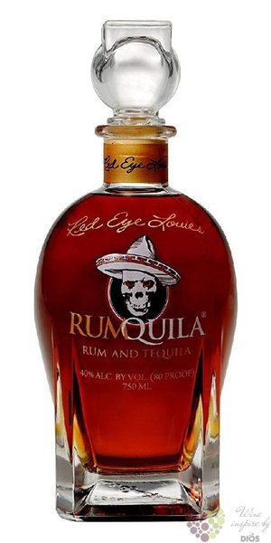 RumQuila unique Puerto Rican rum blend by Red Eye Louie´s 40% vol.  0.70 l