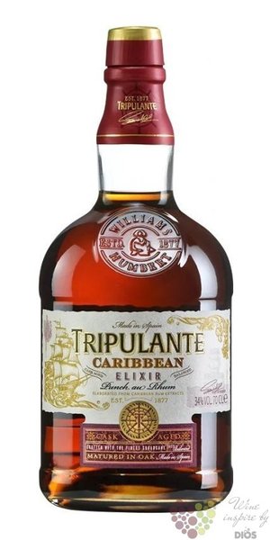 Tripulante  Elixr  flavored Caribbean rum 34% vol.  0.70 l