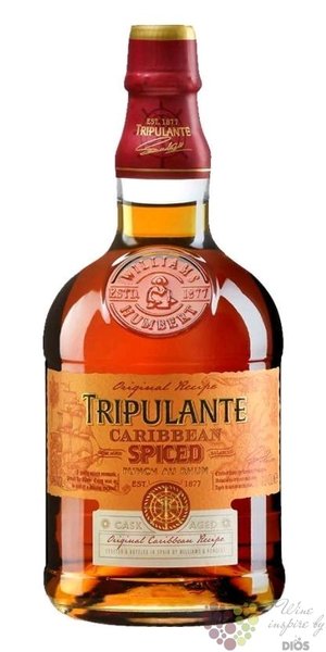 Tripulante  Spiced  flavored Caribbean rum 34% vol.  0.70 l