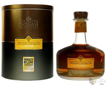 West Indies R&amp;C merchants Regional  XO Spanish  aged Caribbean rum 43% vol.  0.70 l