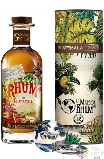 Botran 2012 „ la Maison du Rhum II. ” aged Guatemalan rum 55% vol.  0.70 l