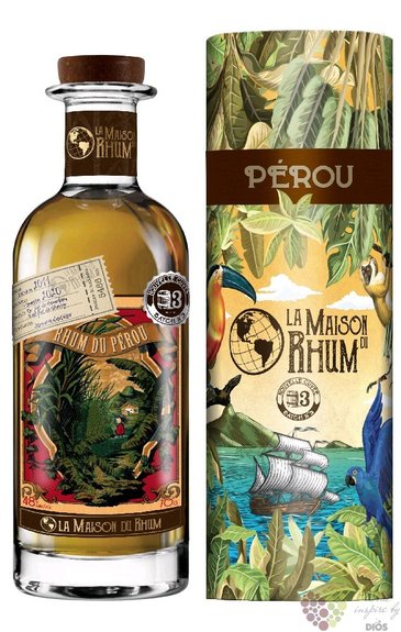 Millonario 2011  la Maison du Rhum III. aged Peruan rum 48% vol.  0.70 l
