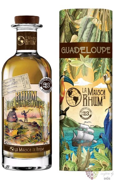 Sverin 2014  la Maison du Rhum III.  aged rum of Guadeloupe 42% vol.  0.70l