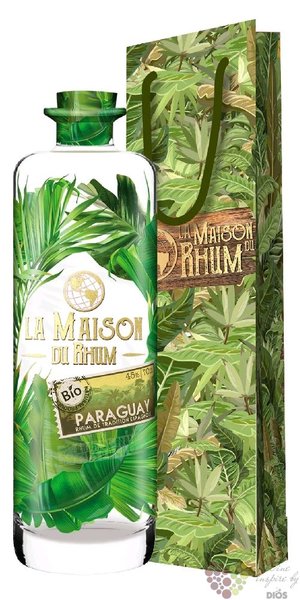 la Maison du Rhum Discovery  Paraguay  plain Bio rum 45% vol.  0.70 l