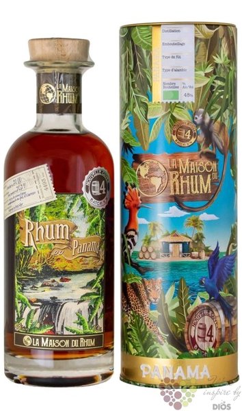 la Maison du Rhum IV. 2010  Oloroso Sherry cask  aged rum of Panama 48% vol.  0.70 l