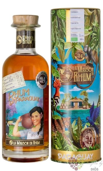 Castillas 2009  la Maison du Rhum IV.  aged Paraguay rum 42% vol.  0.70 l