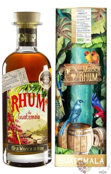 la Maison du Rhum V.  Solera 10   aged Guatemalan rum 48% vol.  0.70 l