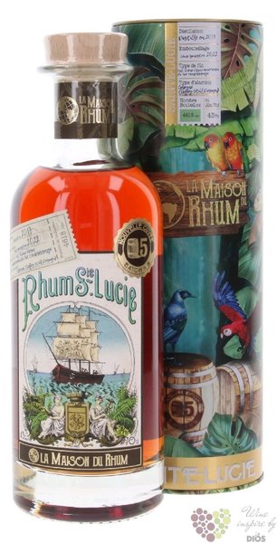 Santa Lucia distilery 2013  la Maison du Rhum V.  aged Caribbean rum 43% vol.  0.70 l