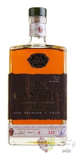 Canuto Highland aged 7 years rum od Ecuador by Zhumir 40% vol.  0.70 l