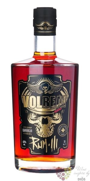 Volbeat  Rum III.  aged 15 years Caribbean rum 43% vol.  0.70 l
