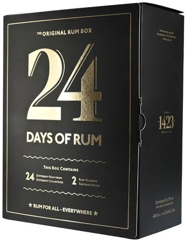 24 days Rum advent calendar ed.2024  24x 0.02 l