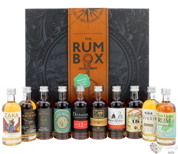 Rum Box by World Class vol.I 41.2% vol.  10x 0.05 l