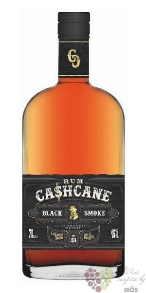 CashCane  Black Smoke  aged Caribbean rum liqueur 45% vol.  0.70 l