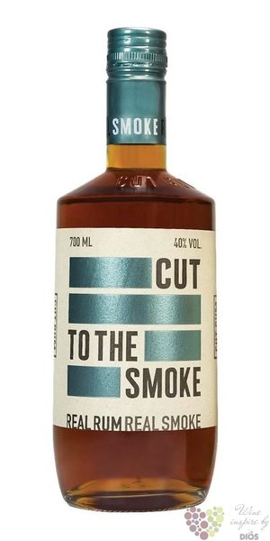 Cut „ Smoke ” aged caribbean rum 40% vol.  0.70 l