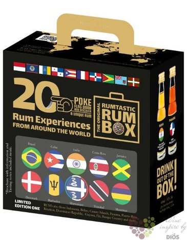 RumTastic 20 experiences Rum Box  20x0.02l