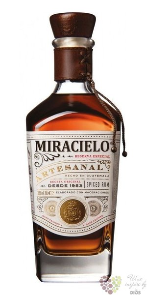 Botran  Miracielo Spiced  flavored Guatemala rum 38% vol.  0.70 l