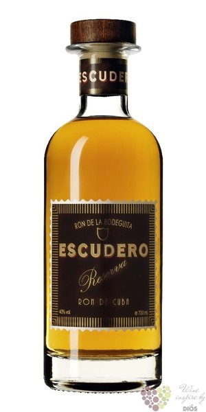 Escudero Reserva aged 5 years rum of Caribbean Islands 40% vol.  0.70 l