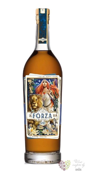 the Lovers  la Forza  blended Caribbean rum 43% vol. 0.70 l