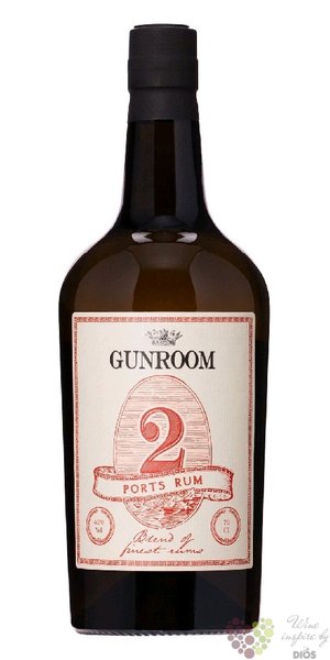 Gunroom  2 Ports  aged Caribbean rum 40% vol.  0.70 l