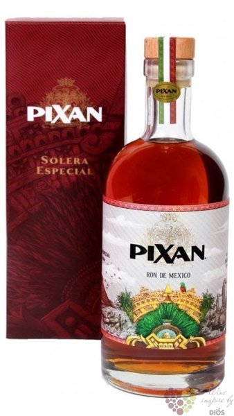 Pixan „ Red Wine cask finish ” 8 years aged rum of Mexico 40% vol.  0.70 l