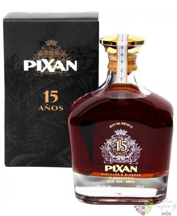 Pixan  Sherry cask finish  15 years aged rum of Mexico 40% vol.  0.70 l