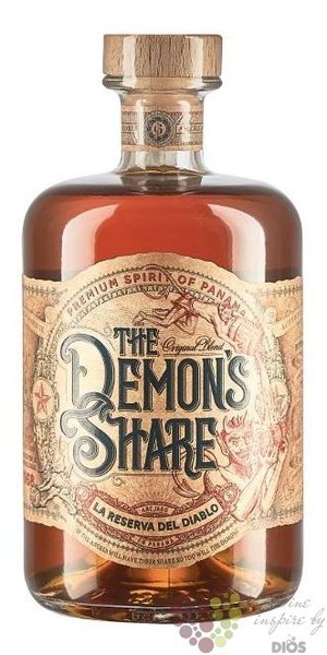 the Demons Share aged Panamas rum 40% vol.  0.70 l
