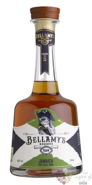Bellamys Reserve  Jamaica  aged pott still Caribbean rum by Perola 43% vol.  0.70 l
