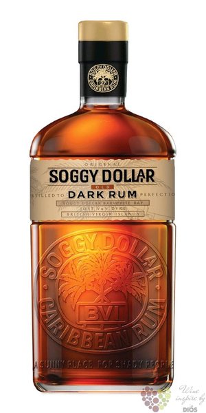 Soggy Dollar  Dark  aged Caribbean rum 40% vol.  0.70 l