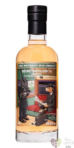 Secret distillery III.  that Boutique-y batch.1  aged 10 years 56.8% vol.  0.50 l