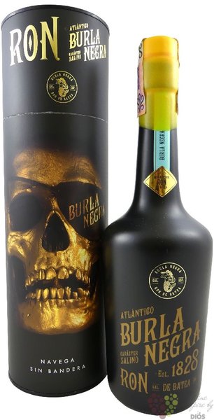 Burla Negra unique Caribbean rum  40% vol.  0.70 l